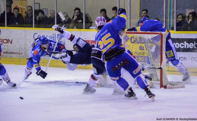 Photo hockey match Dijon  - Angers  le 13/12/2014