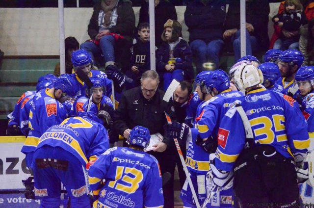 Photo hockey match Dijon  - Angers  le 13/12/2014