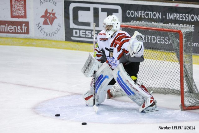 Photo hockey match Amiens  - Cholet  le 09/12/2014