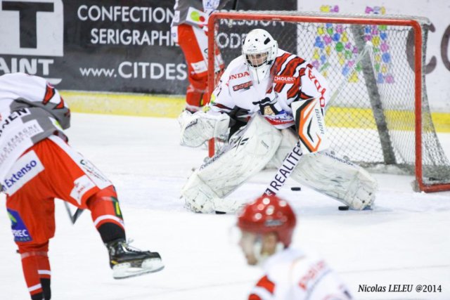 Photo hockey match Amiens  - Cholet  le 09/12/2014