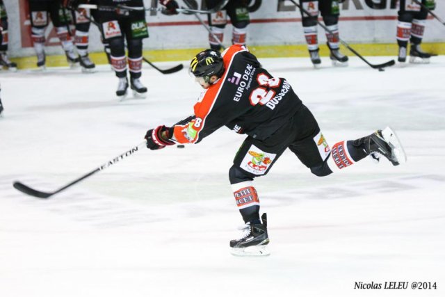 Photo hockey match Amiens  - Cholet  le 09/12/2014