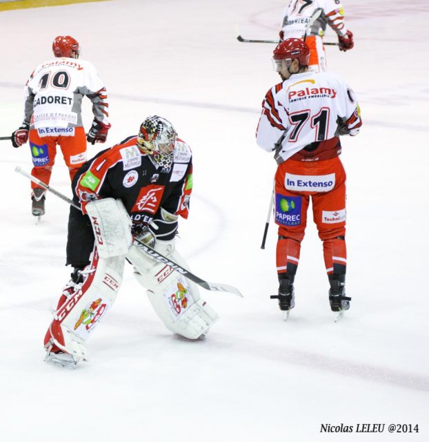 Photo hockey match Amiens  - Cholet  le 09/12/2014