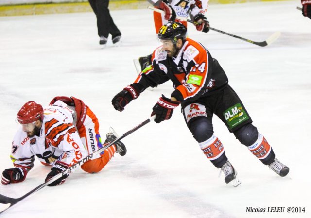 Photo hockey match Amiens  - Cholet  le 09/12/2014