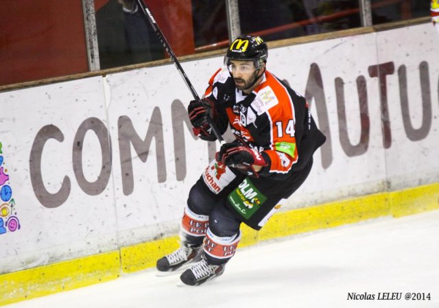 Photo hockey match Amiens  - Cholet  le 09/12/2014