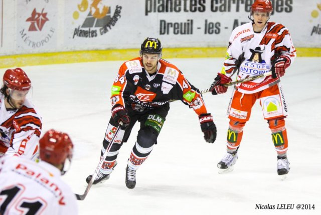 Photo hockey match Amiens  - Cholet  le 09/12/2014