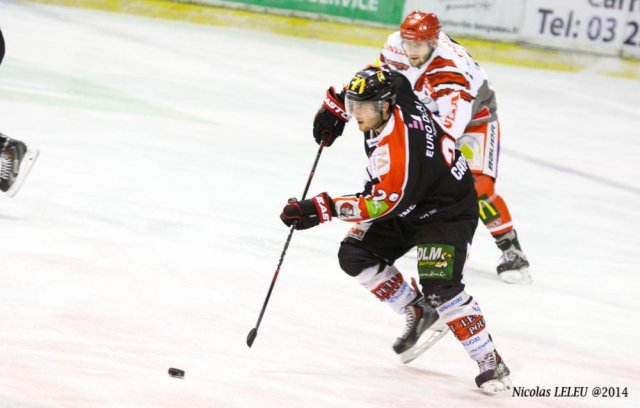 Photo hockey match Amiens  - Cholet  le 09/12/2014