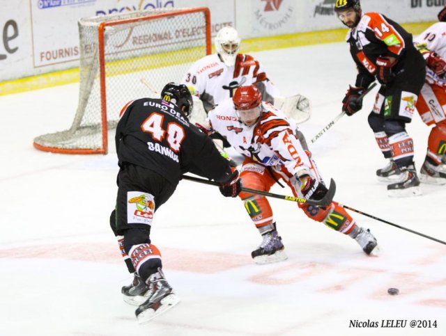 Photo hockey match Amiens  - Cholet  le 09/12/2014