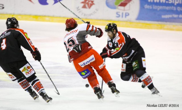 Photo hockey match Amiens  - Cholet  le 09/12/2014