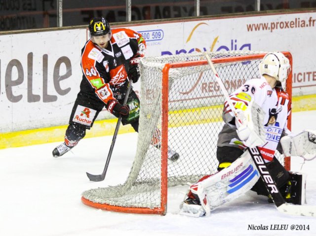 Photo hockey match Amiens  - Cholet  le 09/12/2014