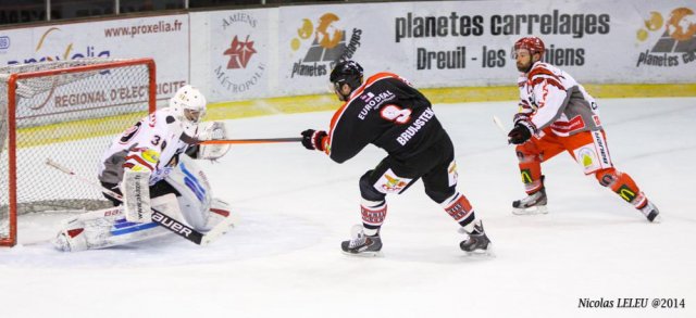 Photo hockey match Amiens  - Cholet  le 09/12/2014
