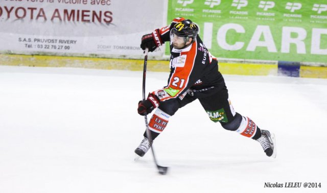 Photo hockey match Amiens  - Cholet  le 09/12/2014