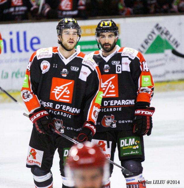 Photo hockey match Amiens  - Cholet  le 09/12/2014