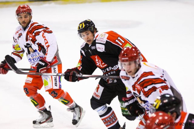 Photo hockey match Amiens  - Cholet  le 09/12/2014