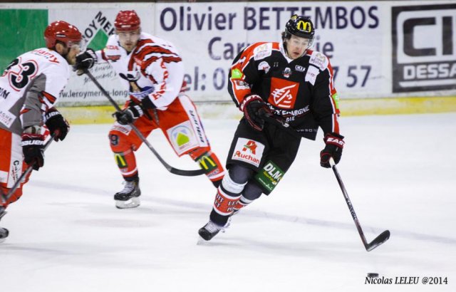 Photo hockey match Amiens  - Cholet  le 09/12/2014