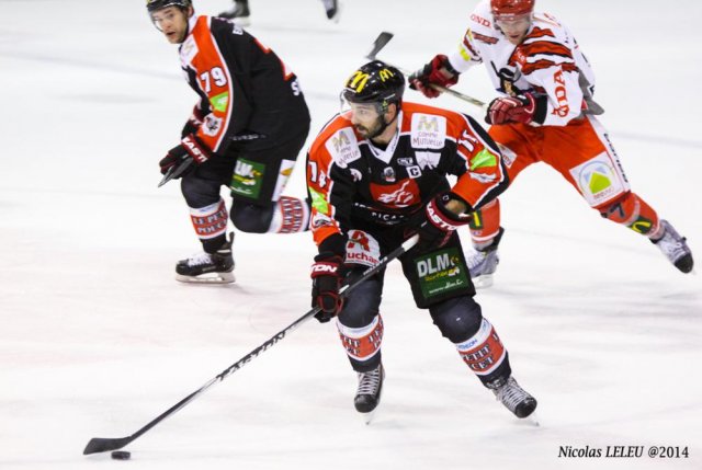 Photo hockey match Amiens  - Cholet  le 09/12/2014
