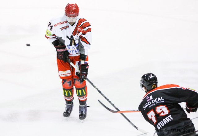 Photo hockey match Amiens  - Cholet  le 09/12/2014