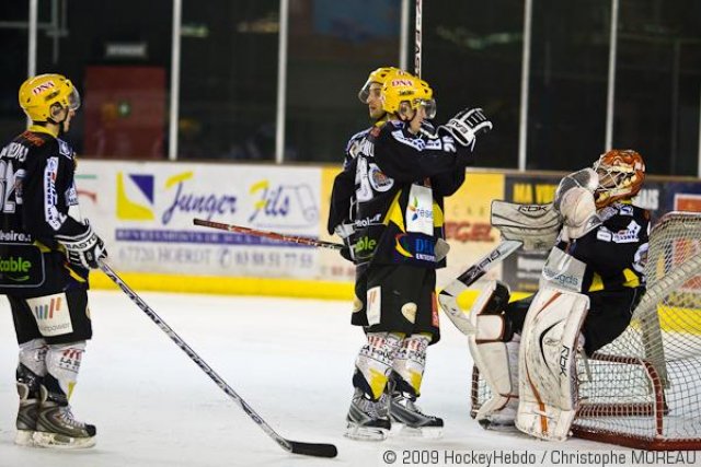 Photo hockey match Strasbourg  - Epinal  le 30/12/2008