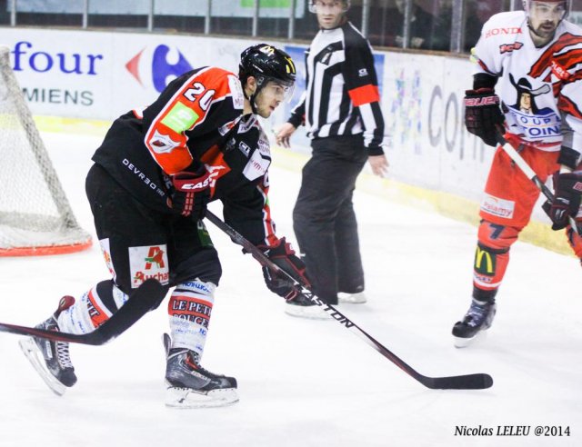 Photo hockey match Amiens  - Cholet  le 09/12/2014