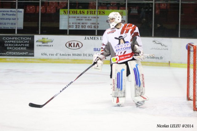 Photo hockey match Amiens  - Cholet  le 09/12/2014