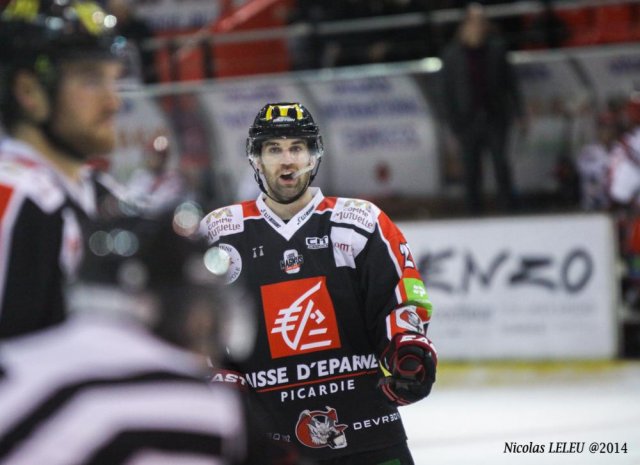 Photo hockey match Amiens  - Cholet  le 09/12/2014