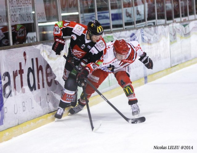 Photo hockey match Amiens  - Cholet  le 09/12/2014