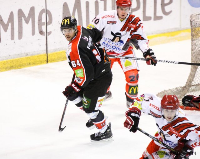 Photo hockey match Amiens  - Cholet  le 09/12/2014
