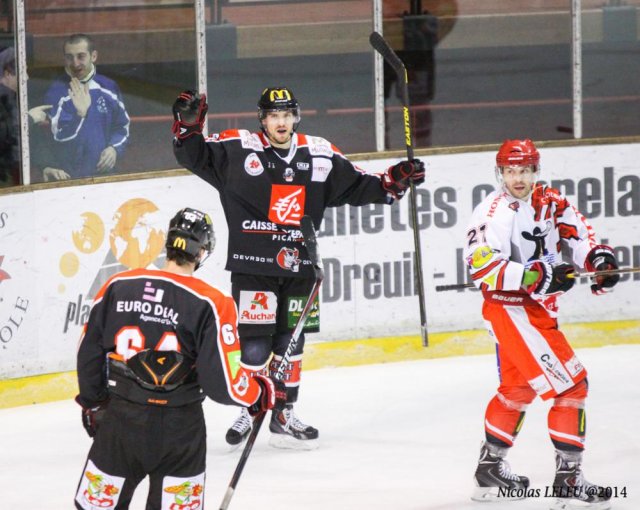 Photo hockey match Amiens  - Cholet  le 09/12/2014