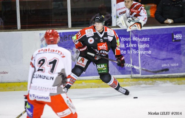 Photo hockey match Amiens  - Cholet  le 09/12/2014