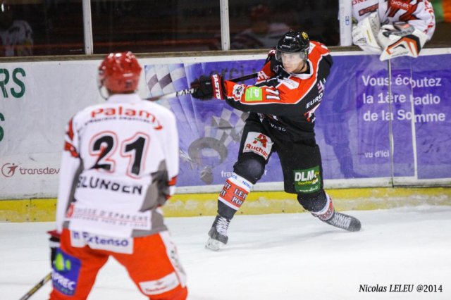 Photo hockey match Amiens  - Cholet  le 09/12/2014