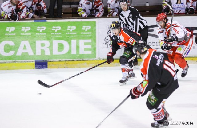 Photo hockey match Amiens  - Cholet  le 09/12/2014