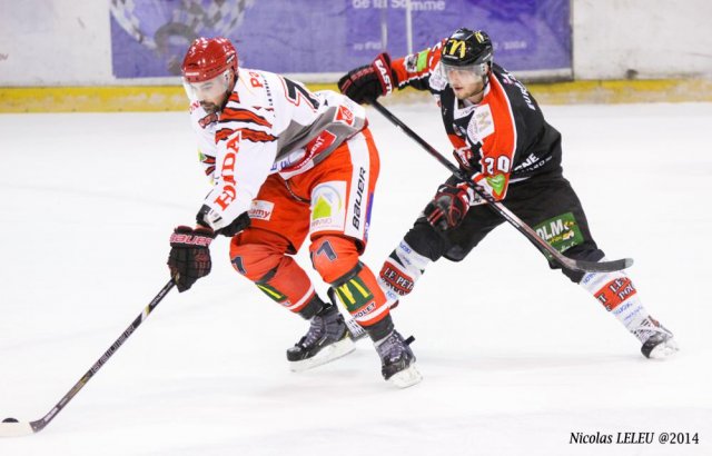Photo hockey match Amiens  - Cholet  le 09/12/2014