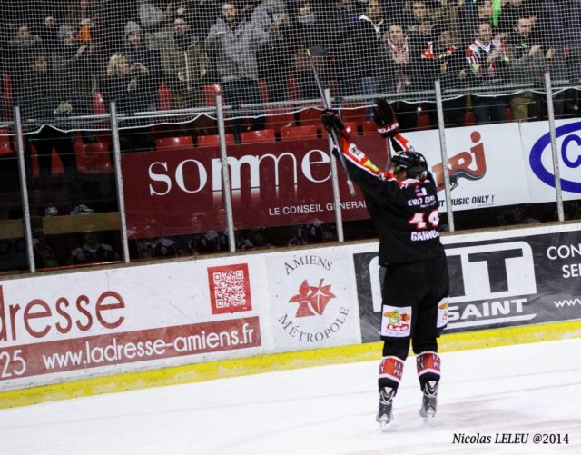 Photo hockey match Amiens  - Cholet  le 09/12/2014