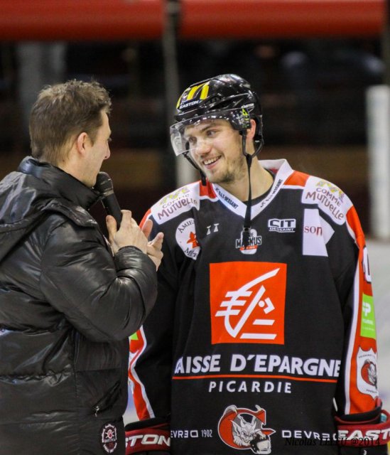 Photo hockey match Amiens  - Cholet  le 09/12/2014