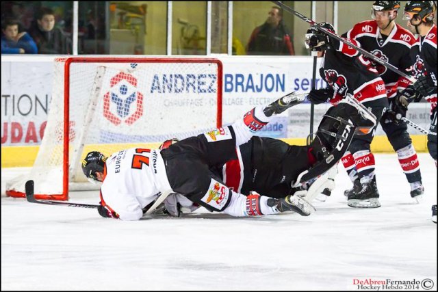Photo hockey match Epinal  - Amiens  le 13/12/2014