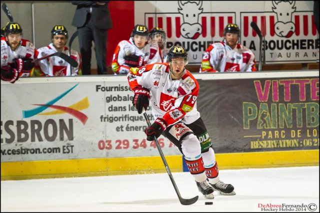 Photo hockey match Epinal  - Amiens  le 13/12/2014