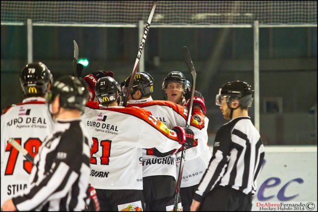 Photo hockey match Epinal  - Amiens  le 13/12/2014