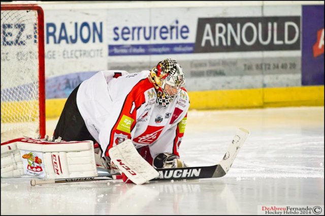 Photo hockey match Epinal  - Amiens  le 13/12/2014