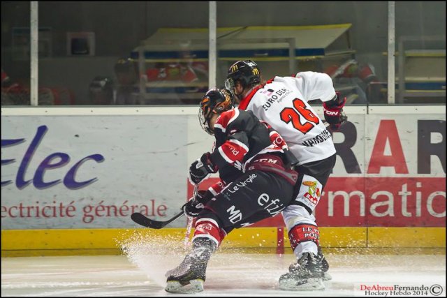 Photo hockey match Epinal  - Amiens  le 13/12/2014