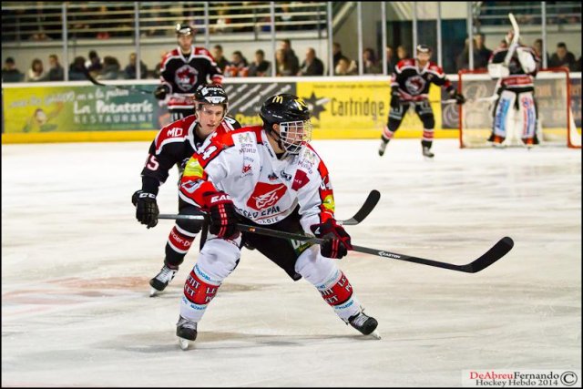 Photo hockey match Epinal  - Amiens  le 13/12/2014