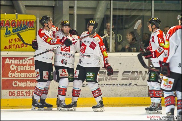 Photo hockey match Epinal  - Amiens  le 13/12/2014