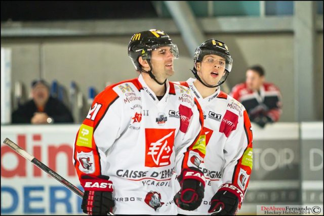 Photo hockey match Epinal  - Amiens  le 13/12/2014