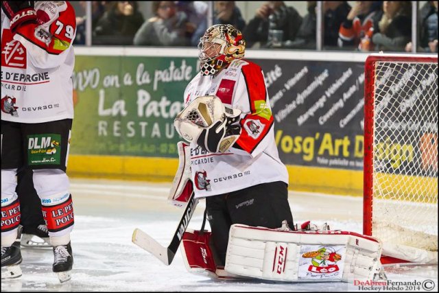 Photo hockey match Epinal  - Amiens  le 13/12/2014