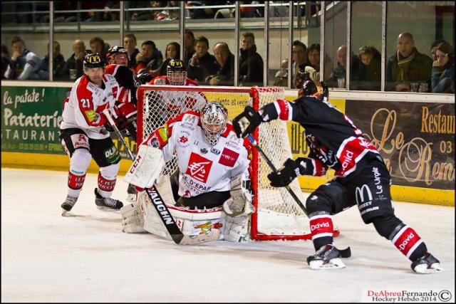 Photo hockey match Epinal  - Amiens  le 13/12/2014