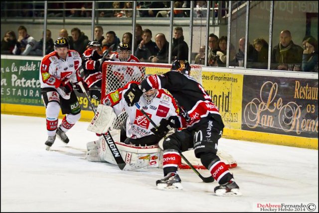 Photo hockey match Epinal  - Amiens  le 13/12/2014