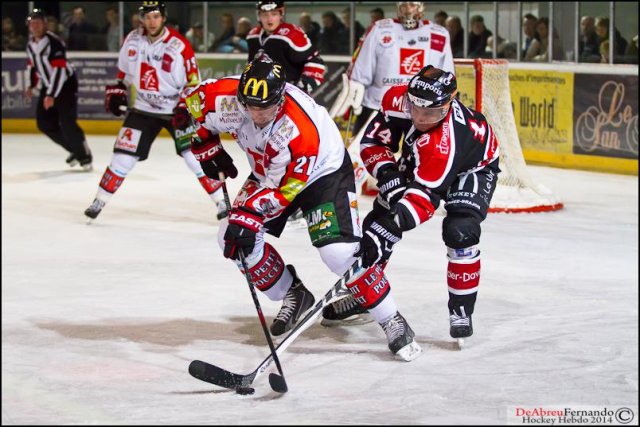Photo hockey match Epinal  - Amiens  le 13/12/2014