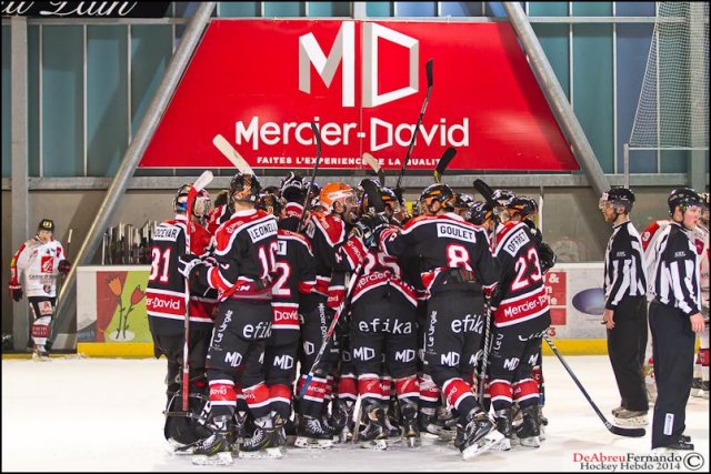 Photo hockey match Epinal  - Amiens  le 13/12/2014