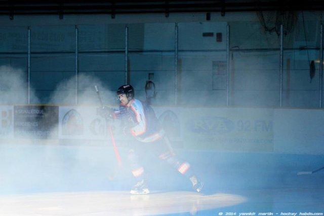 Photo hockey match Clermont-Ferrand - Evry  le 13/12/2014