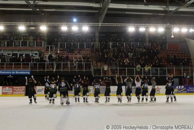 Photo hockey match Strasbourg  - Epinal  le 30/12/2008