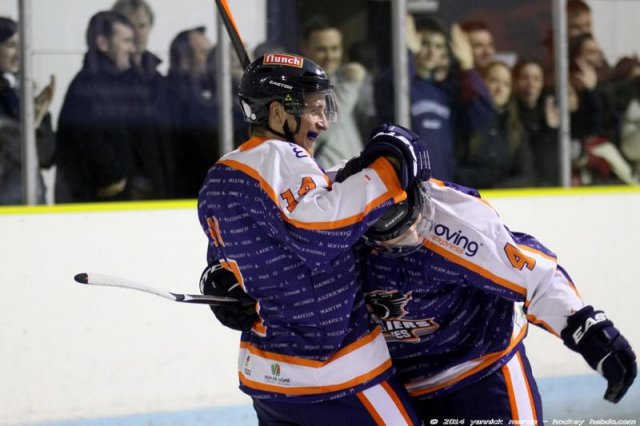 Photo hockey match Clermont-Ferrand - Evry  le 13/12/2014