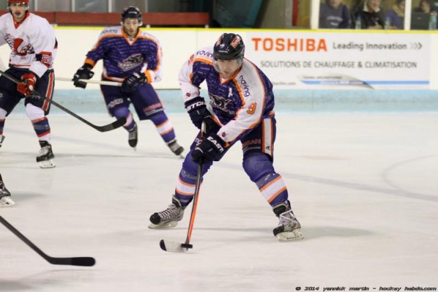 Photo hockey match Clermont-Ferrand - Evry  le 13/12/2014